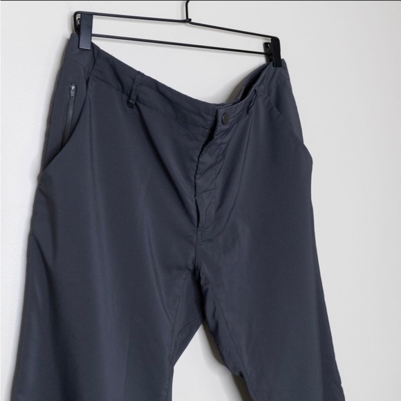 Men’s Betabrand Travel Pant Grey Size 34x30 - Picture 3 of 7